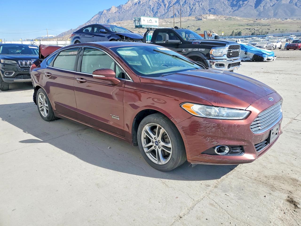 2015 FORD FUSION TITANIUM PHEV photo 7