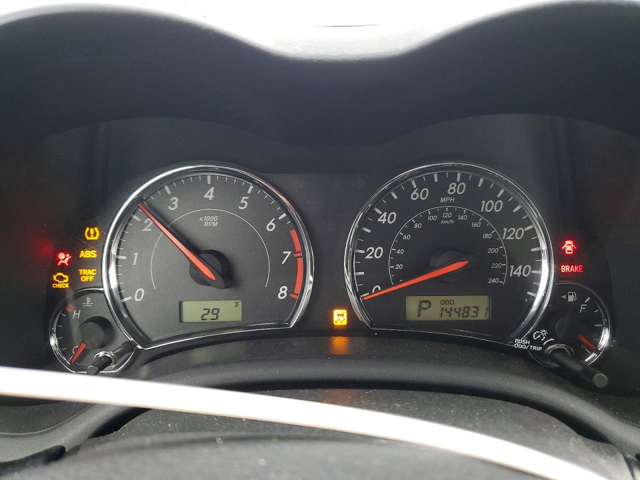 2012 TOYOTA COROLLA S photo 9