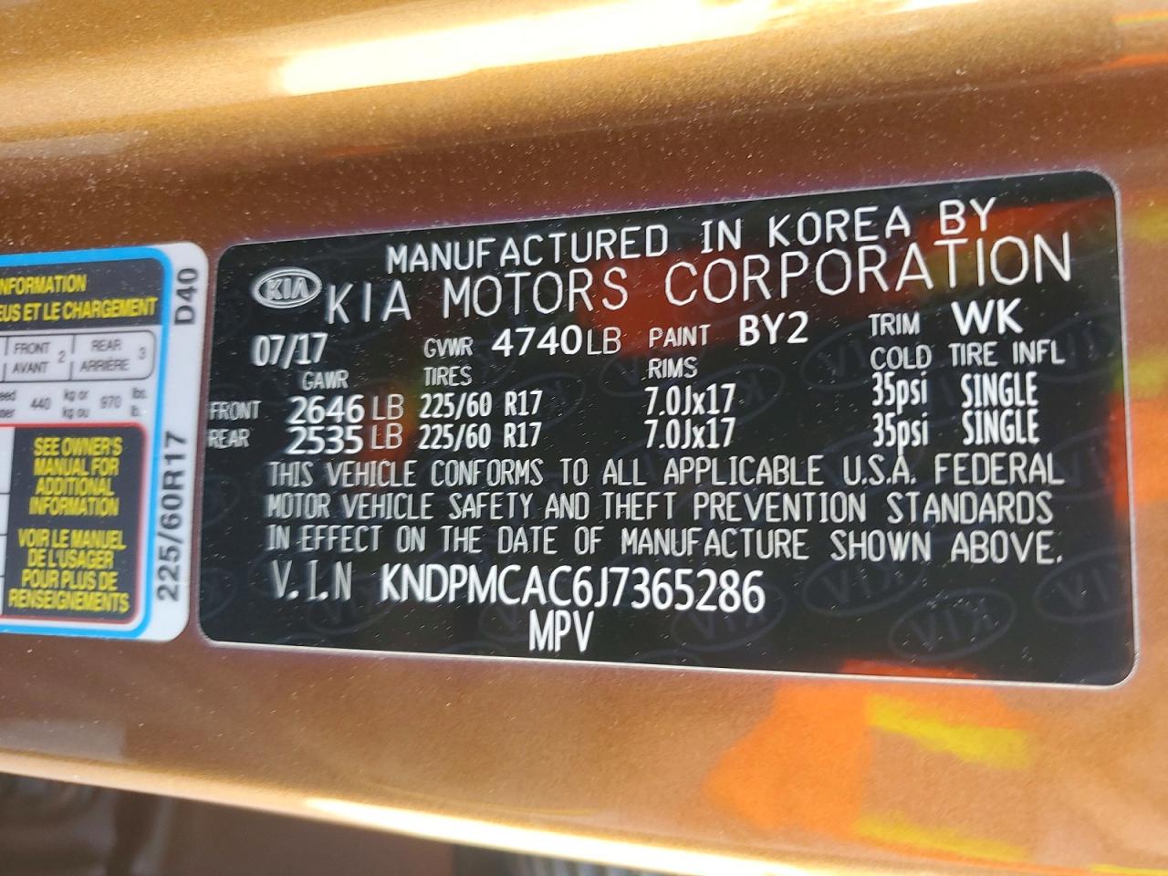 2018 KIA SPORTAGE LX photo 13