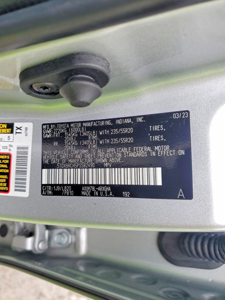 2023 TOYOTA HIGHLANDER HYBRID LIMITED photo 37