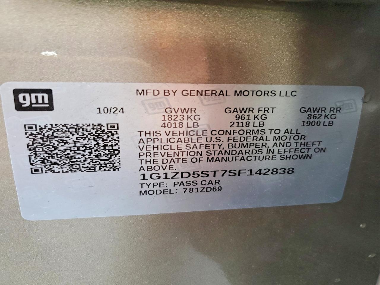2025 CHEVROLET MALIBU LT photo 12