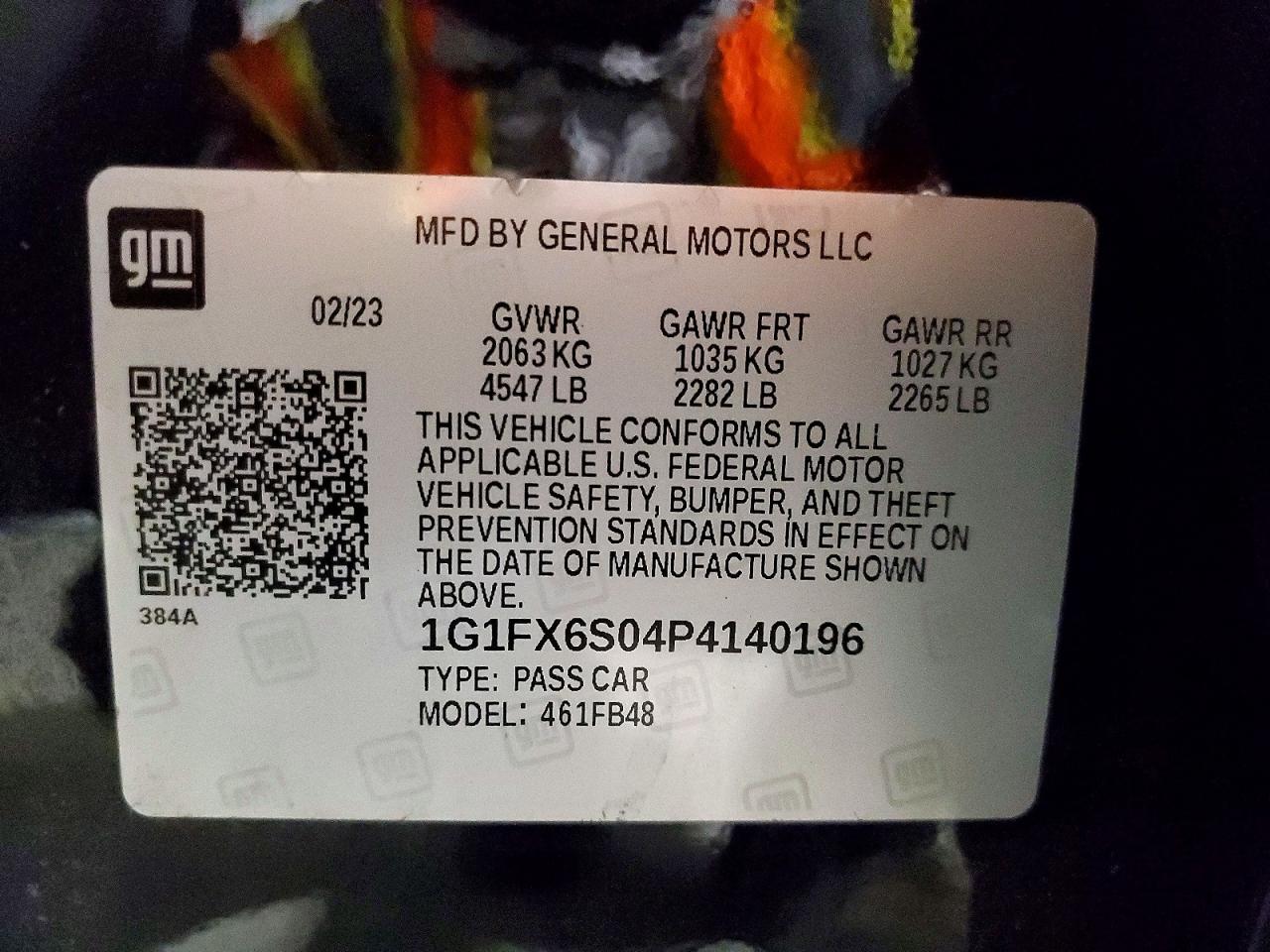 2023 CHEVROLET BOLT EV 2LT photo 37