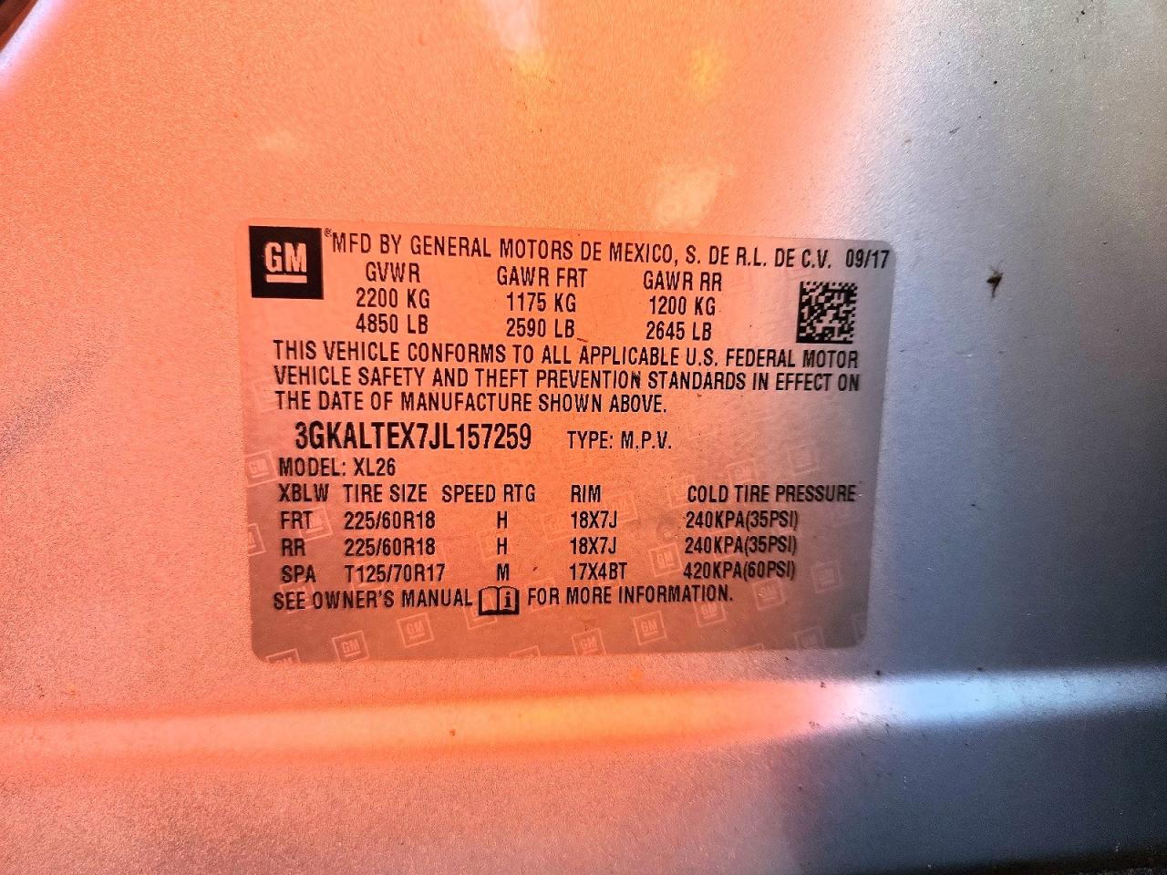 2018 GMC TERRAIN SLE photo 34