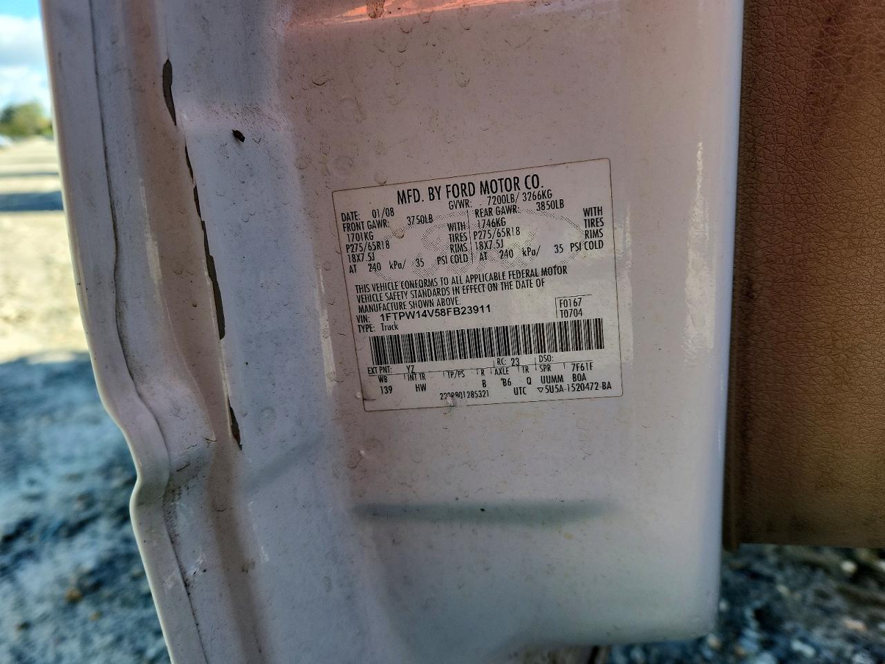 2008 FORD F150 SUPERCREW photo 23