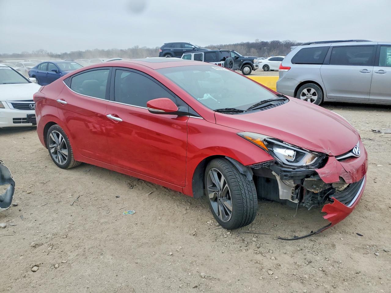 2014 HYUNDAI ELANTRA LIMITED photo 4