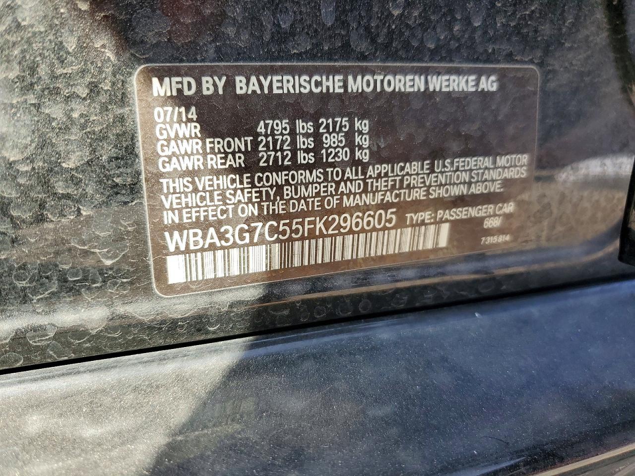 2015 BMW 328 XI photo 23