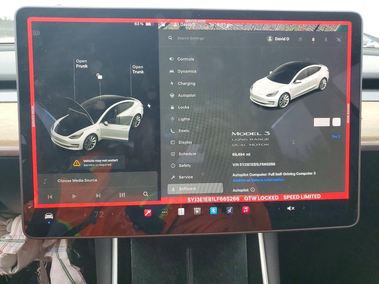 2020 TESLA MODEL 3 photo 9