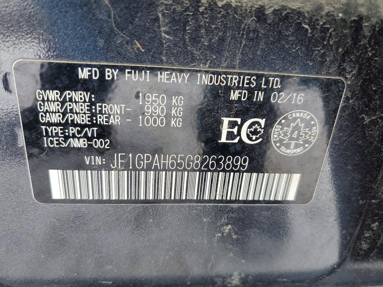 2016 SUBARU IMPREZA PREMIUM PLUS photo 23