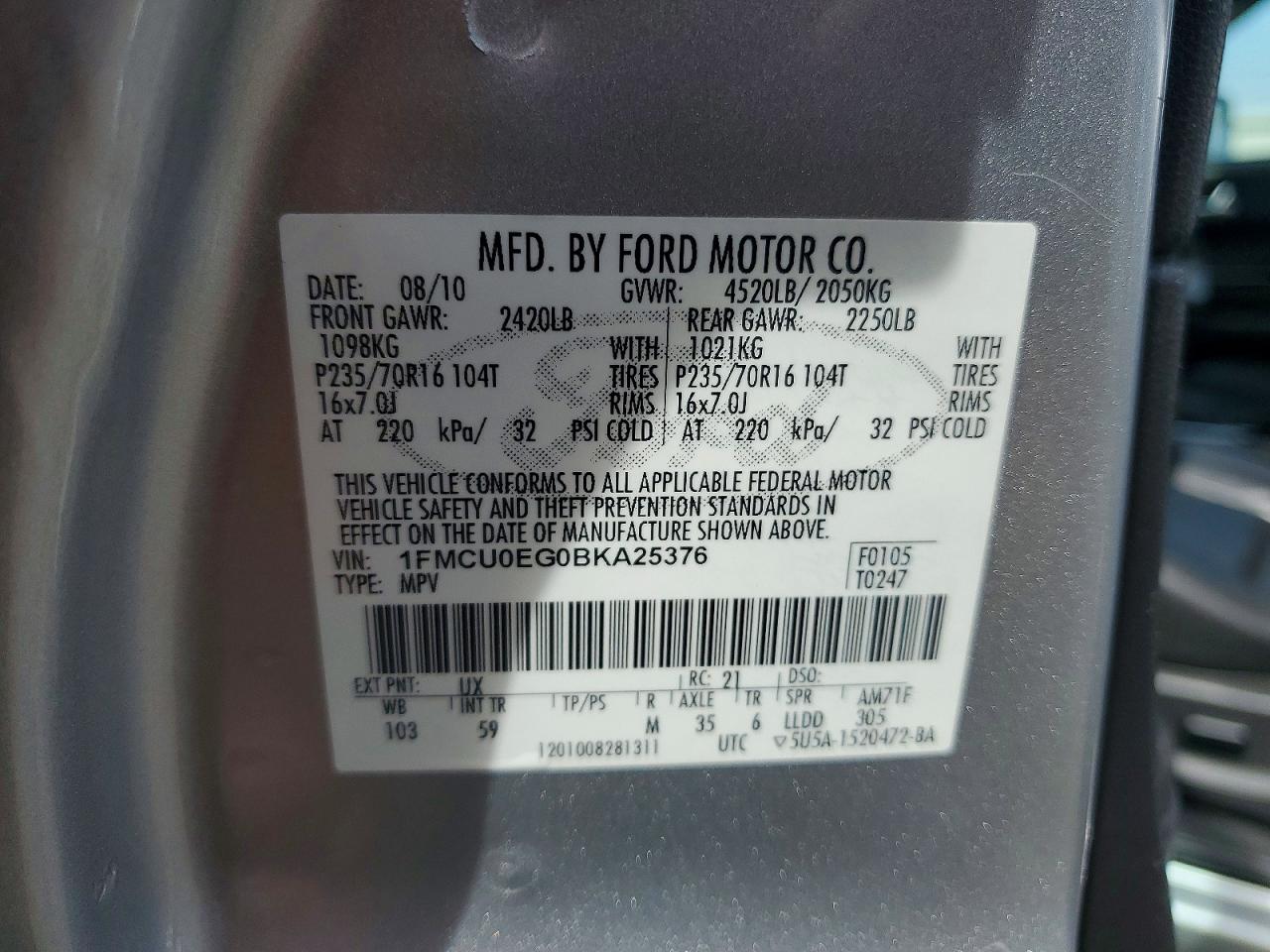2011 FORD ESCAPE LIMITED photo 25