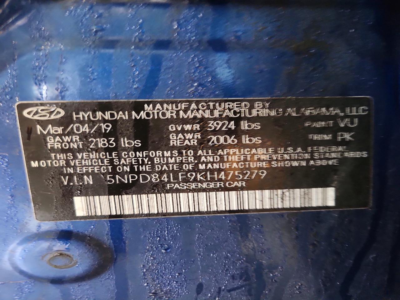 2019 HYUNDAI ELANTRA SE photo 23