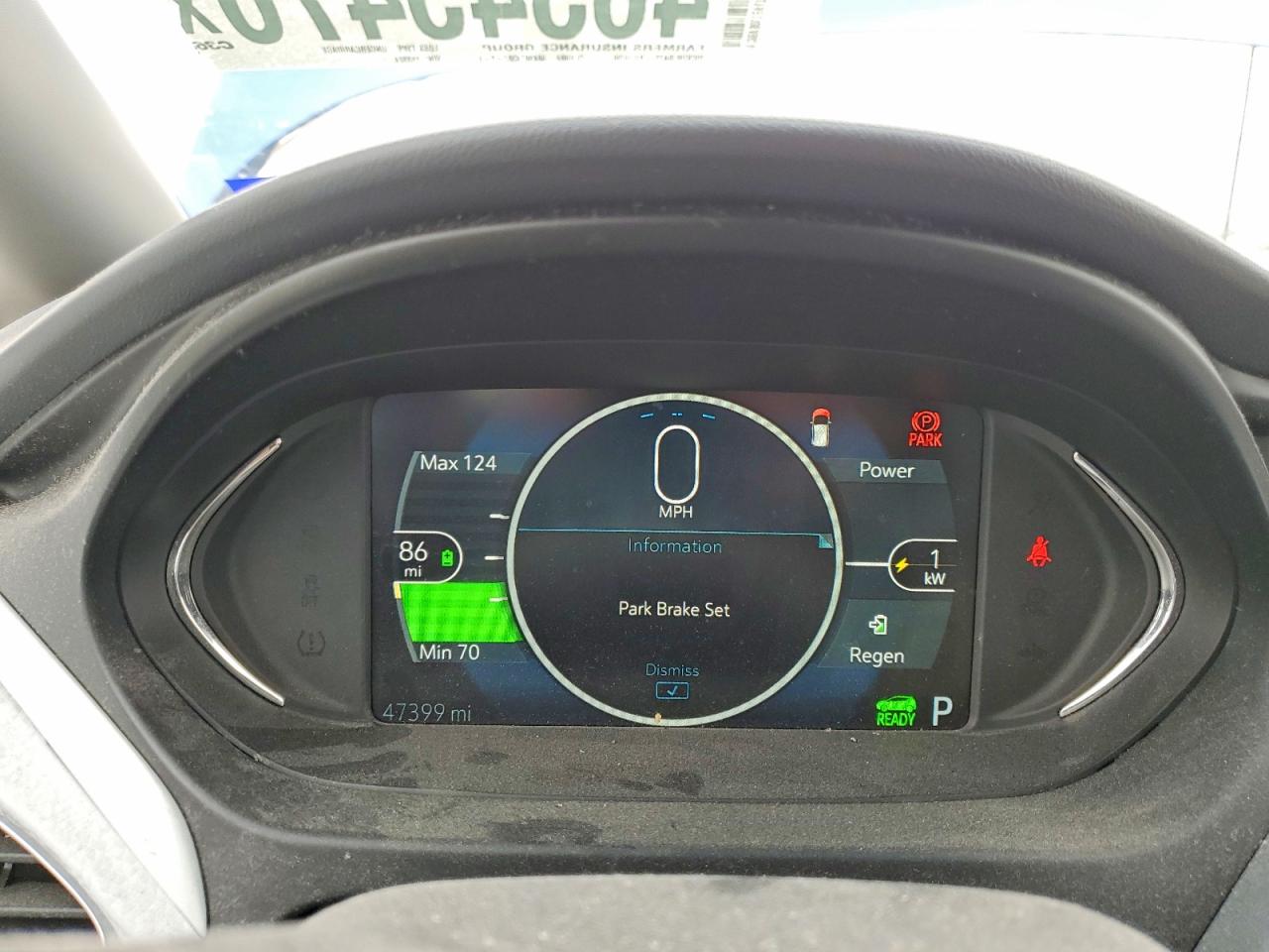 2019 CHEVROLET BOLT EV LT photo 9