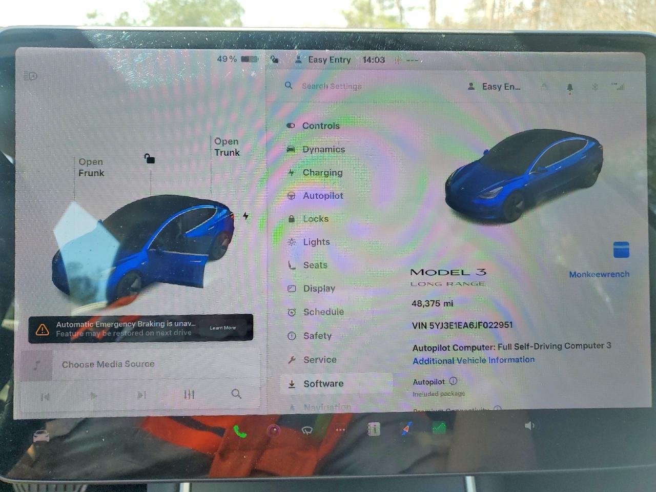 2018 TESLA MODEL 3 photo 9