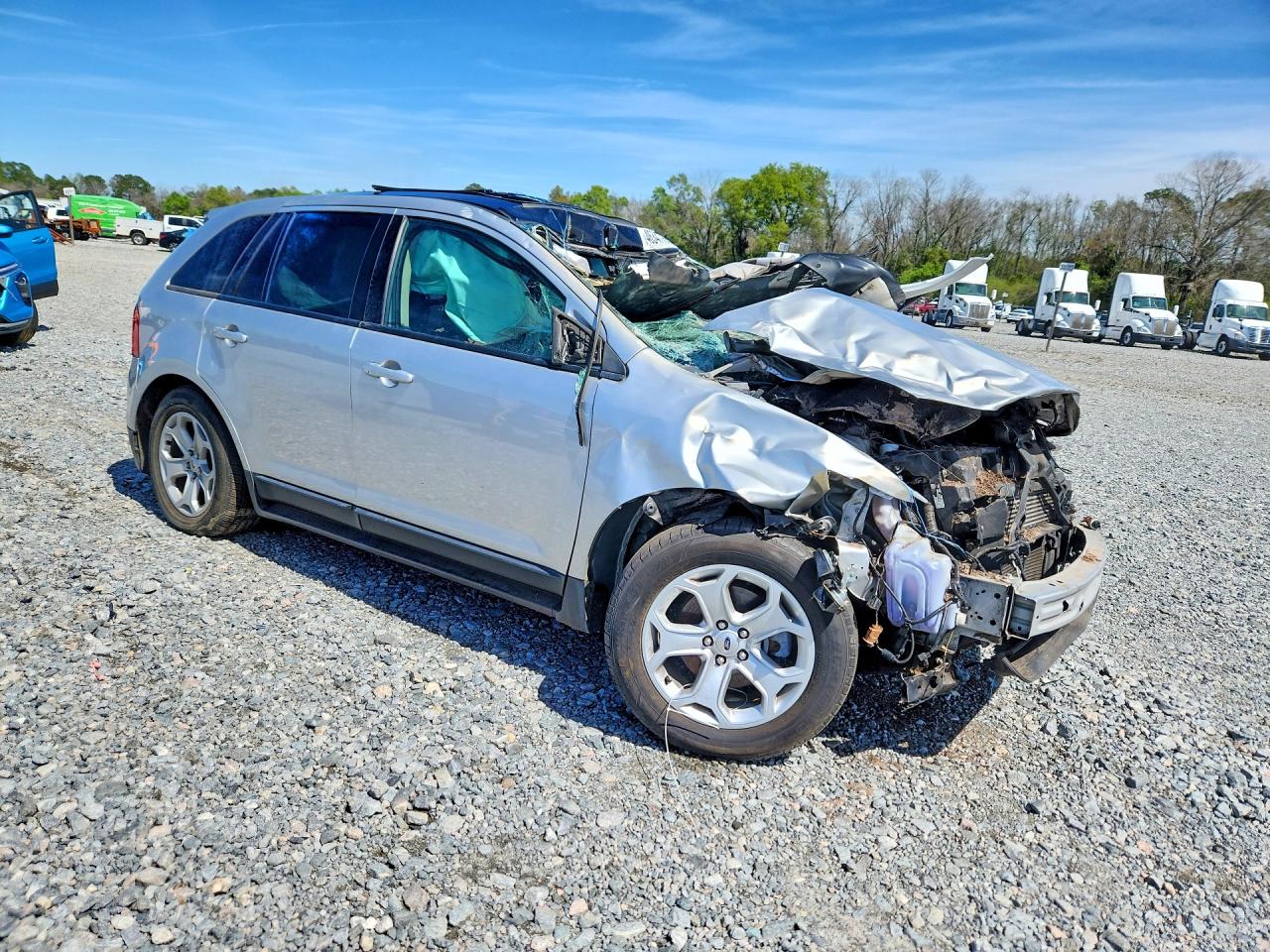 2013 FORD EDGE SEL photo 7