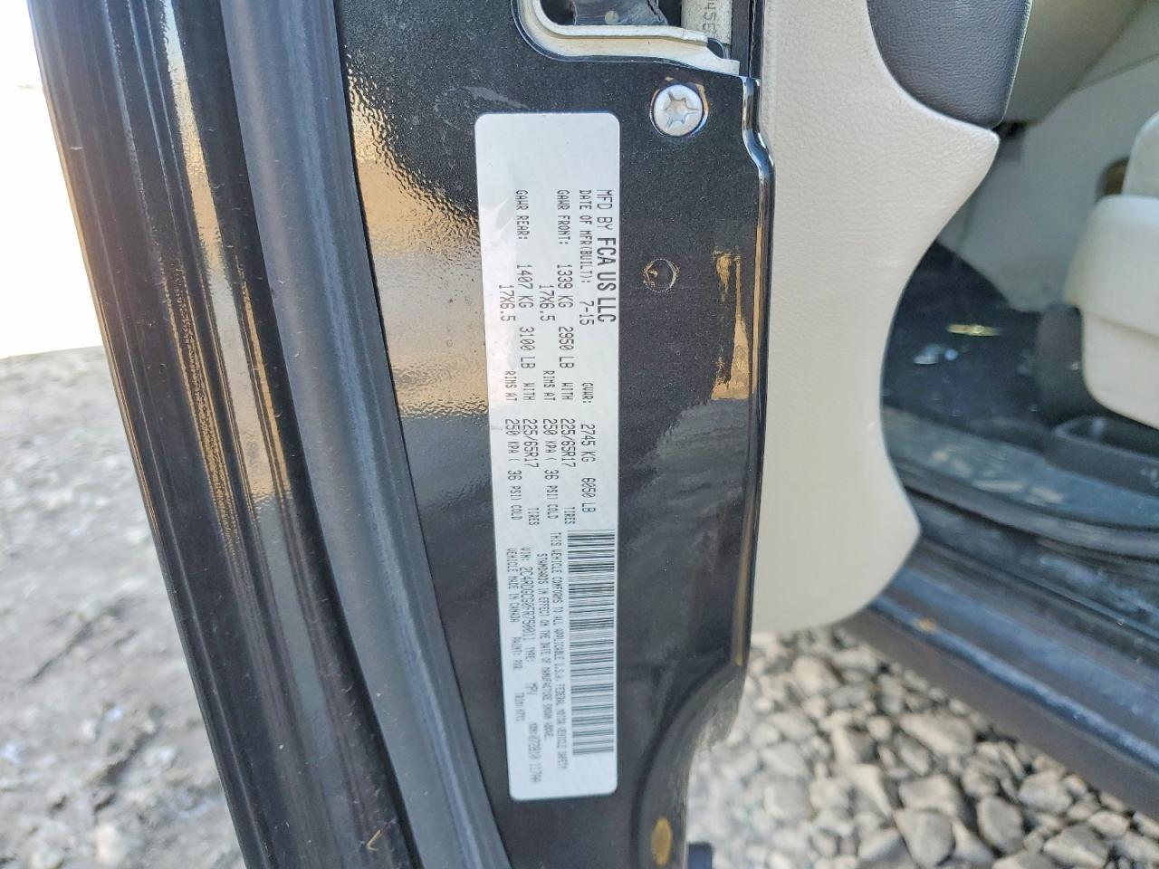 2015 DODGE GRAND CARAVAN SXT photo 13