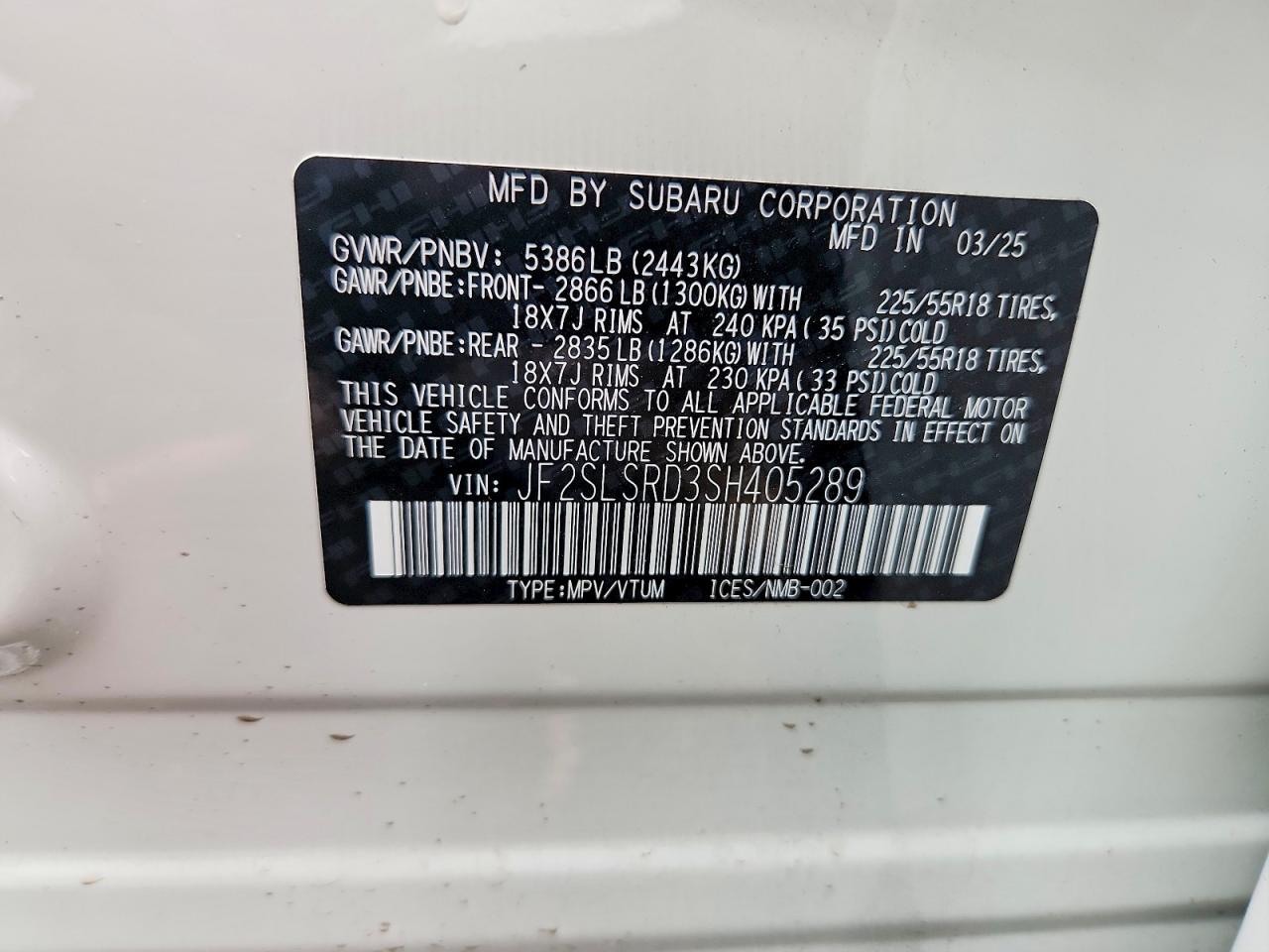 2025 SUBARU FORESTER LIMITED photo 25