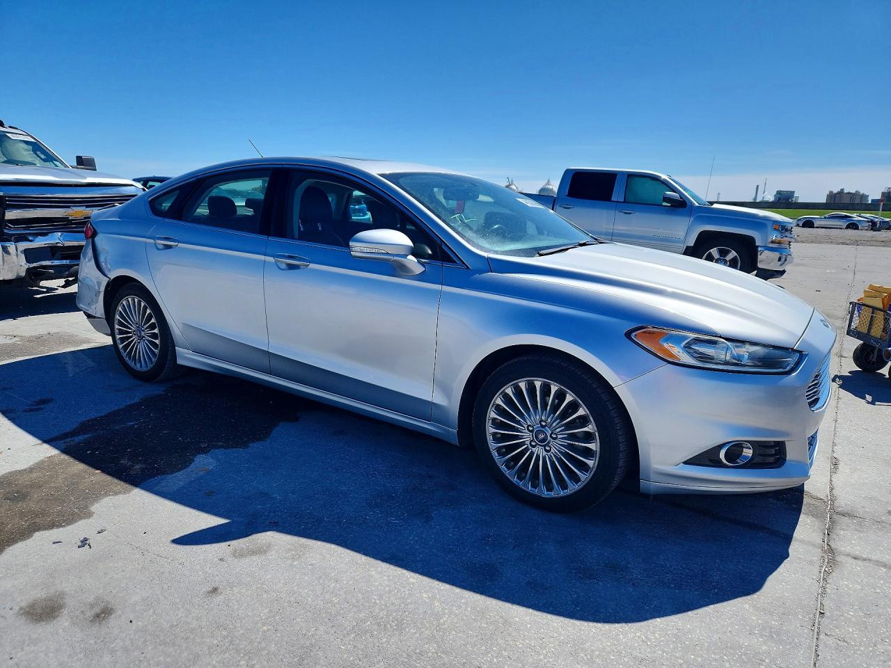 2015 FORD FUSION TITANIUM photo 4