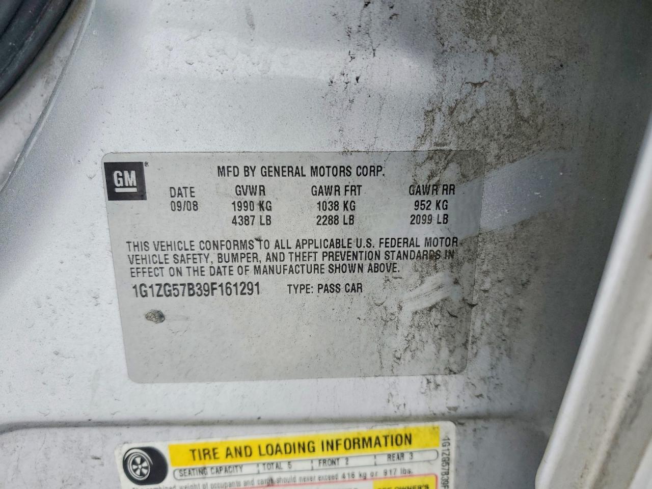 2009 CHEVROLET MALIBU LS photo 12