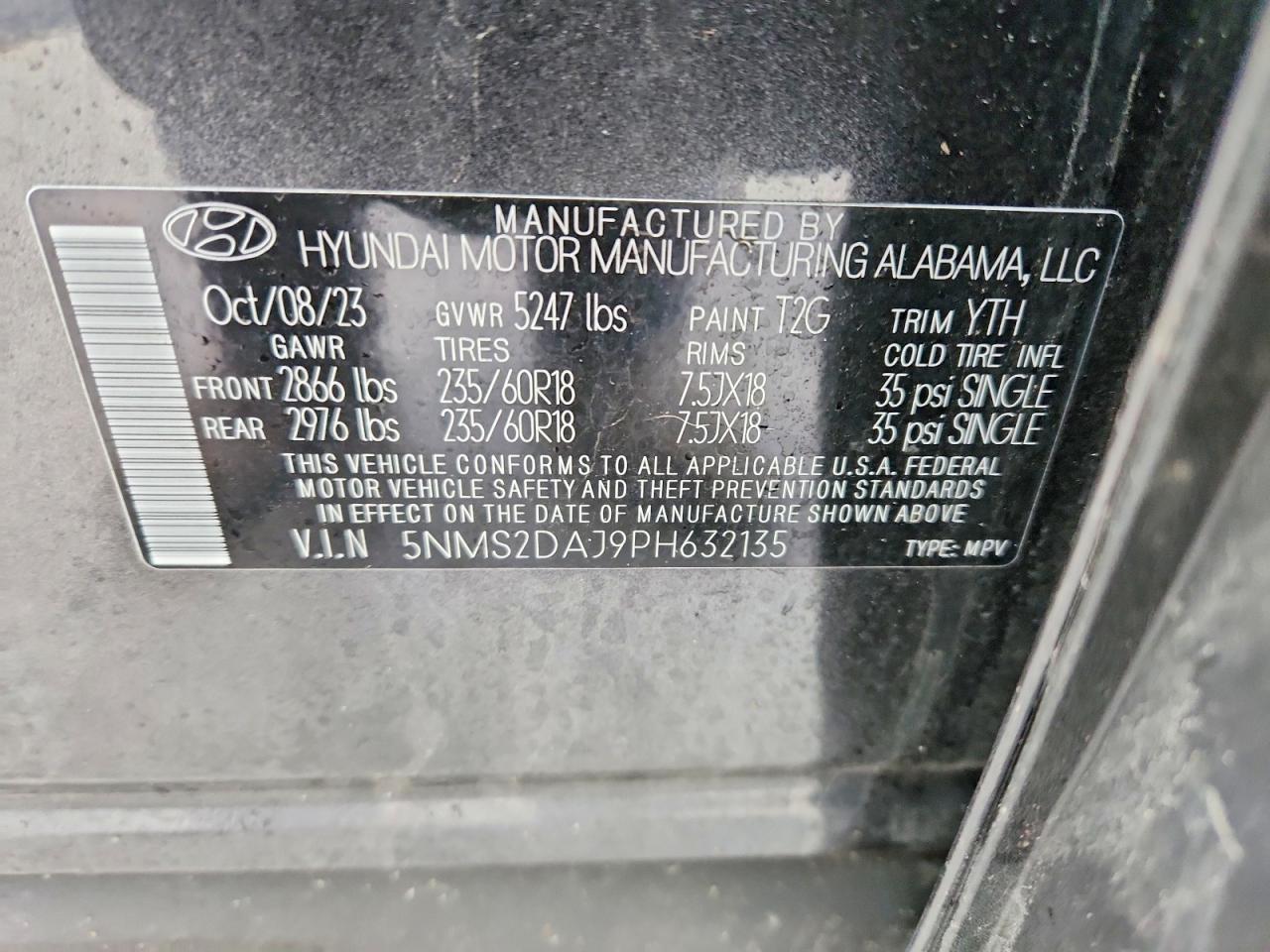 2023 HYUNDAI SANTA FE SEL photo 25