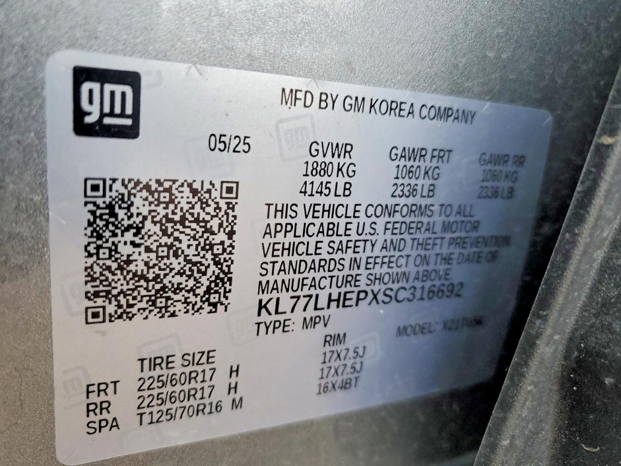 2025 CHEVROLET TRAX 1LT photo 13
