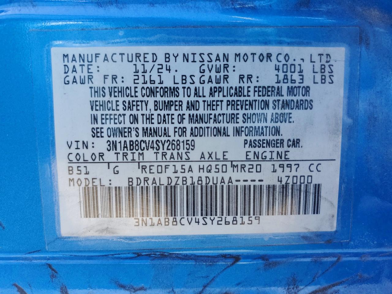 2025 NISSAN SENTRA SV photo 13