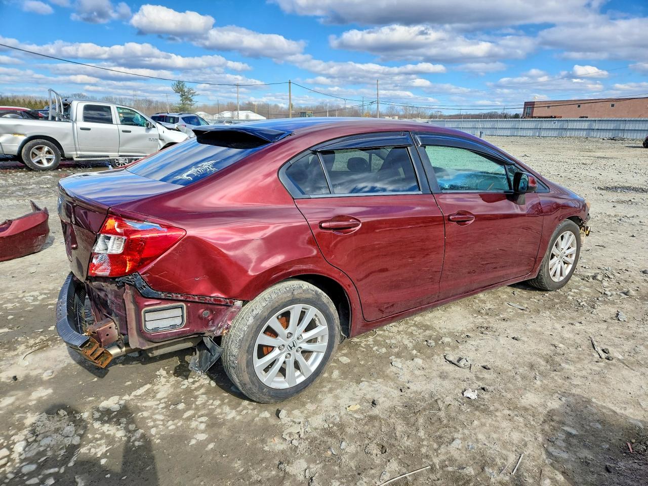 2012 HONDA CIVIC LX photo 5