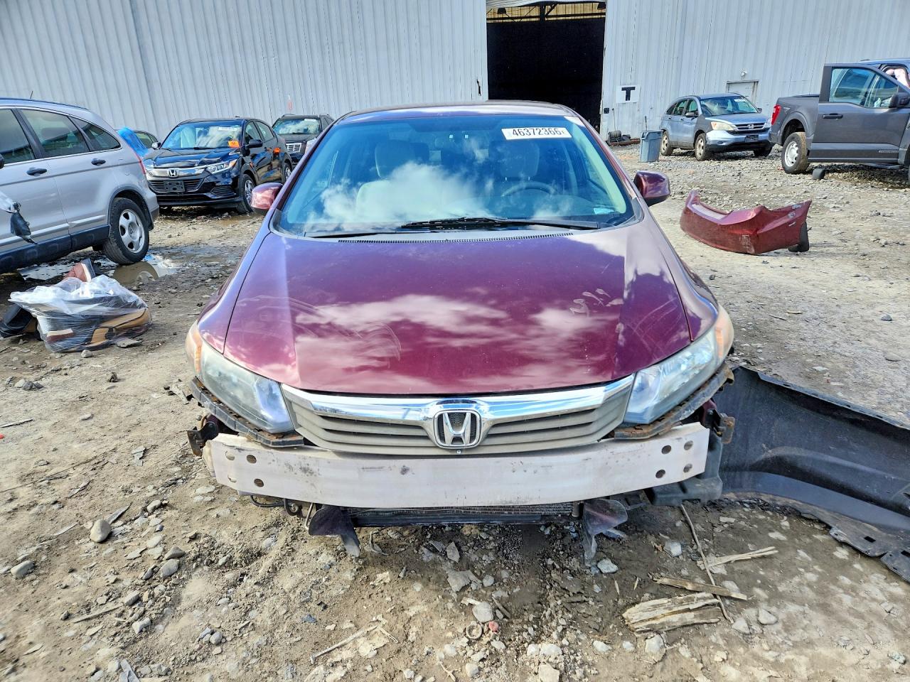 2012 HONDA CIVIC LX photo 9
