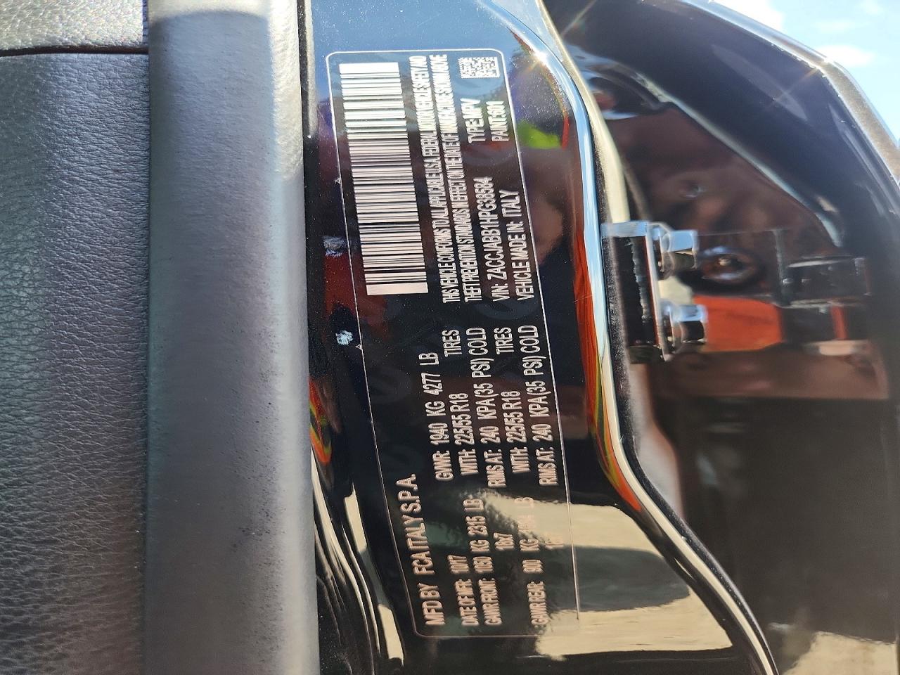 2017 JEEP RENEGADE LATITUDE photo 37