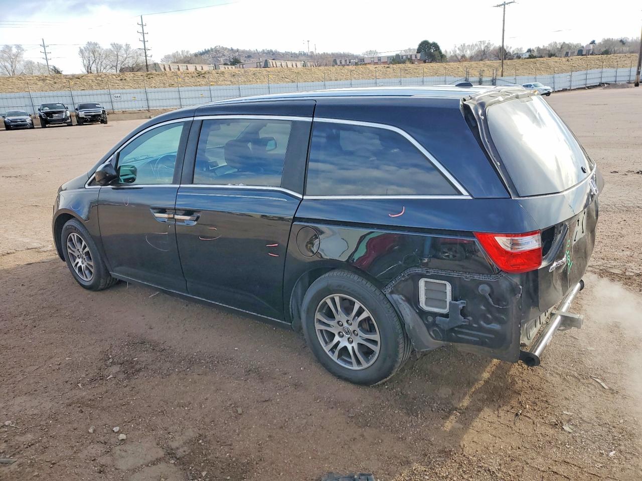 2012 HONDA ODYSSEY EXL photo 2