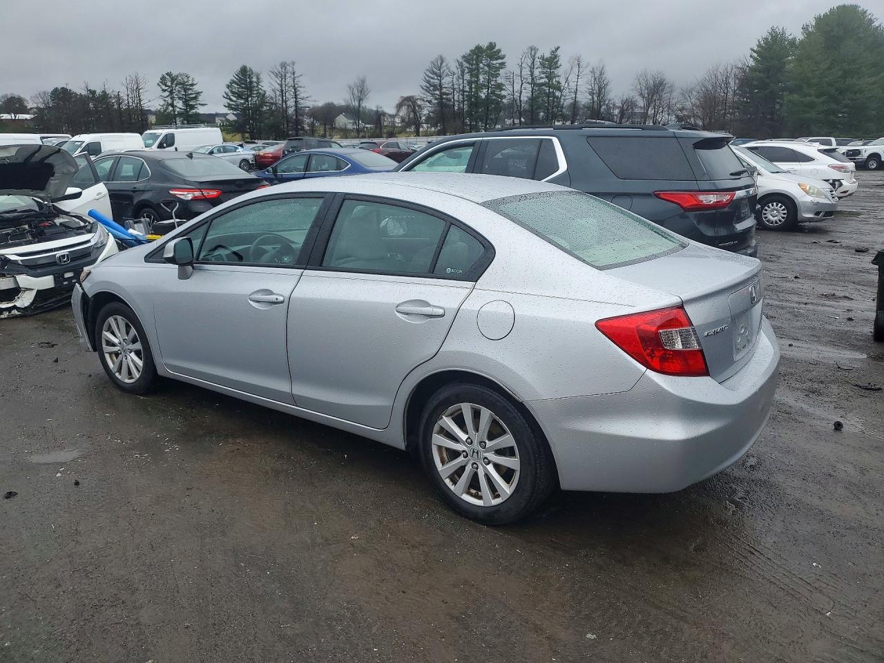 2012 HONDA CIVIC EX photo 2