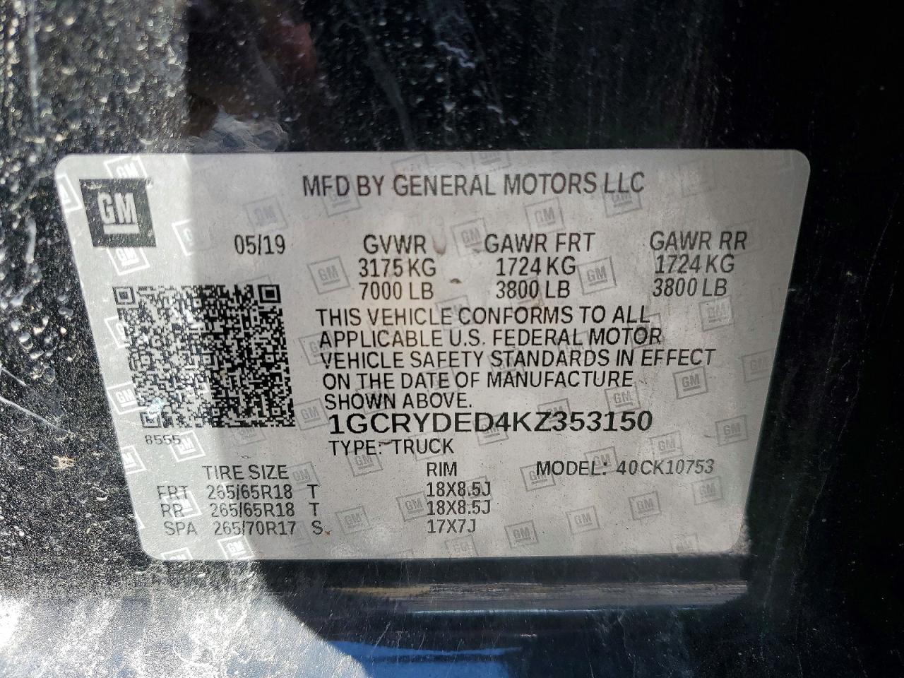 2019 CHEVROLET SILVERADO K1500 LT photo 23