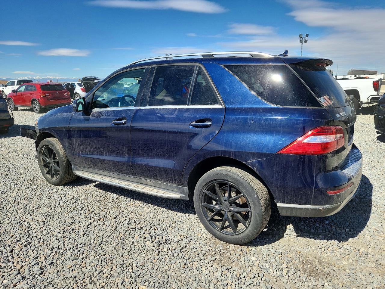2015 MERCEDES-BENZ ML 350 4MATIC photo 2