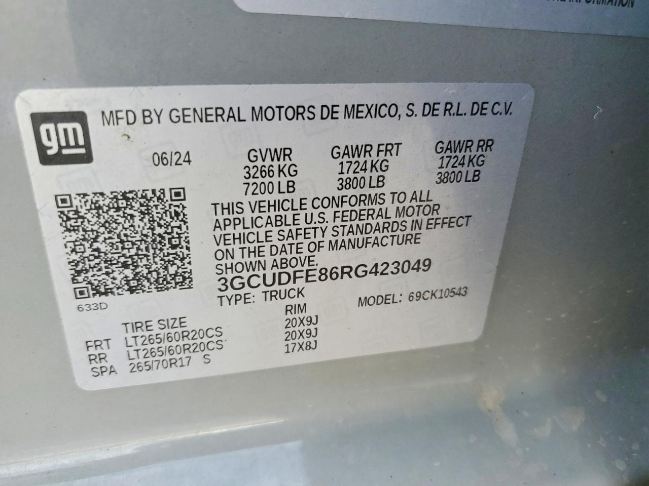 2024 CHEVROLET SILVERADO K1500 LT TRAIL BOSS photo 12