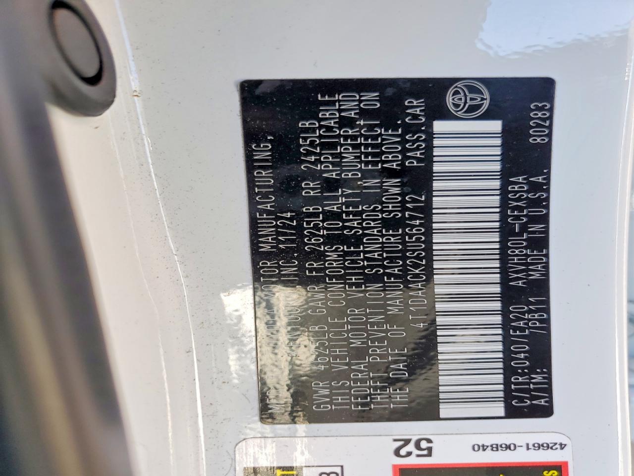 2025 TOYOTA CAMRY SE photo 23