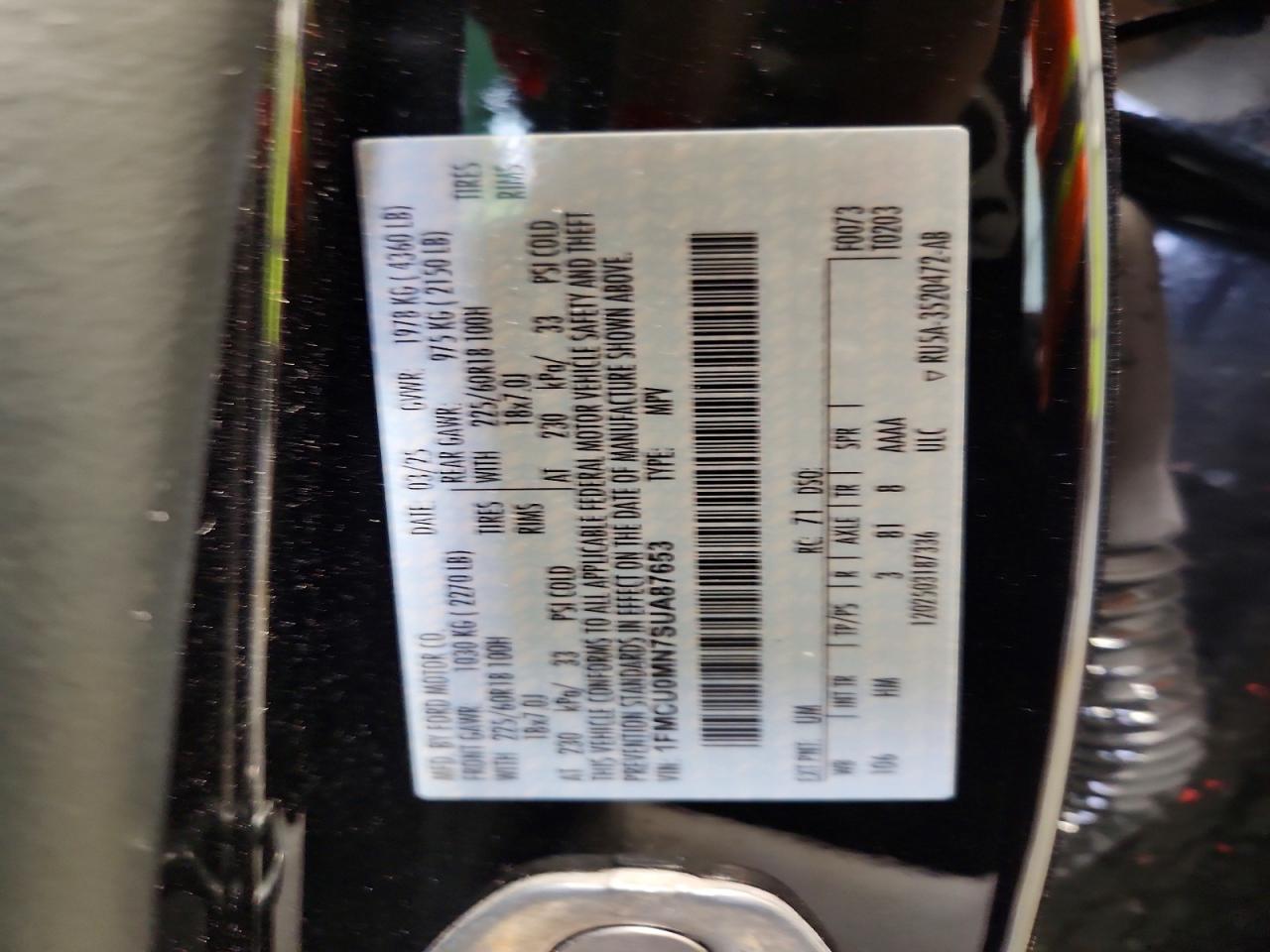 2025 FORD ESCAPE ST LINE photo 25