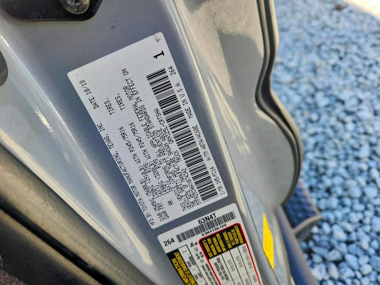 2019 TOYOTA TACOMA SR5 V6 photo 12