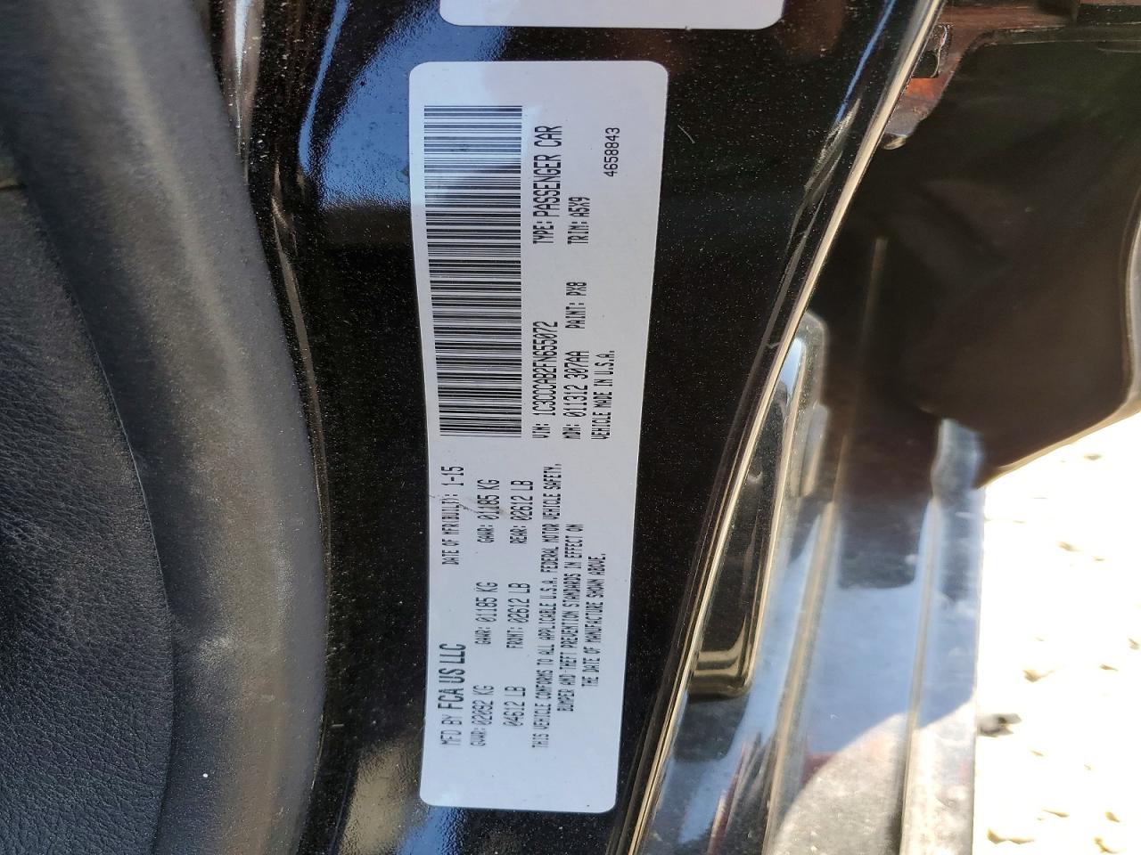 2015 CHRYSLER 200 LIMITED photo 25
