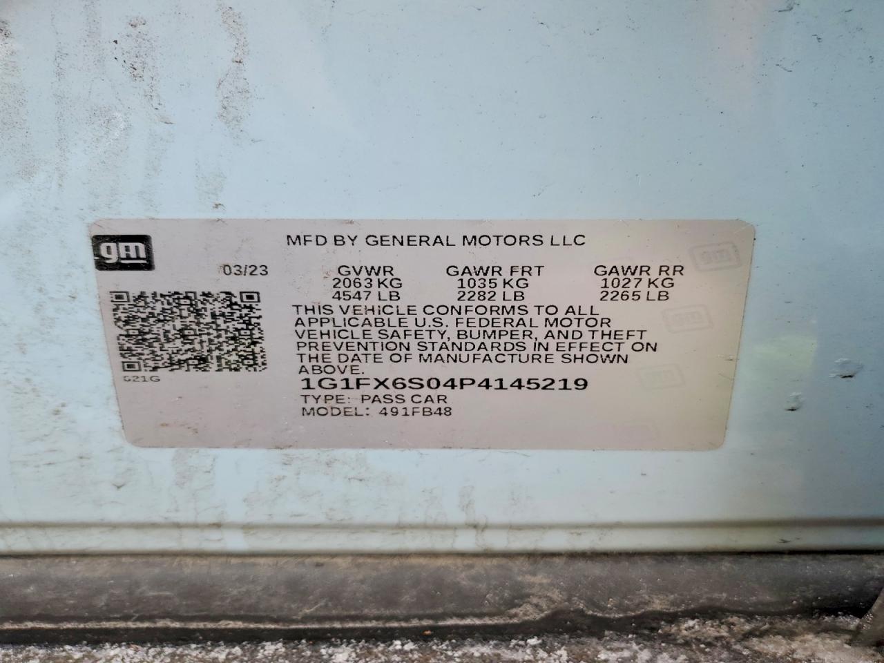 2023 CHEVROLET BOLT EV 2LT photo 23