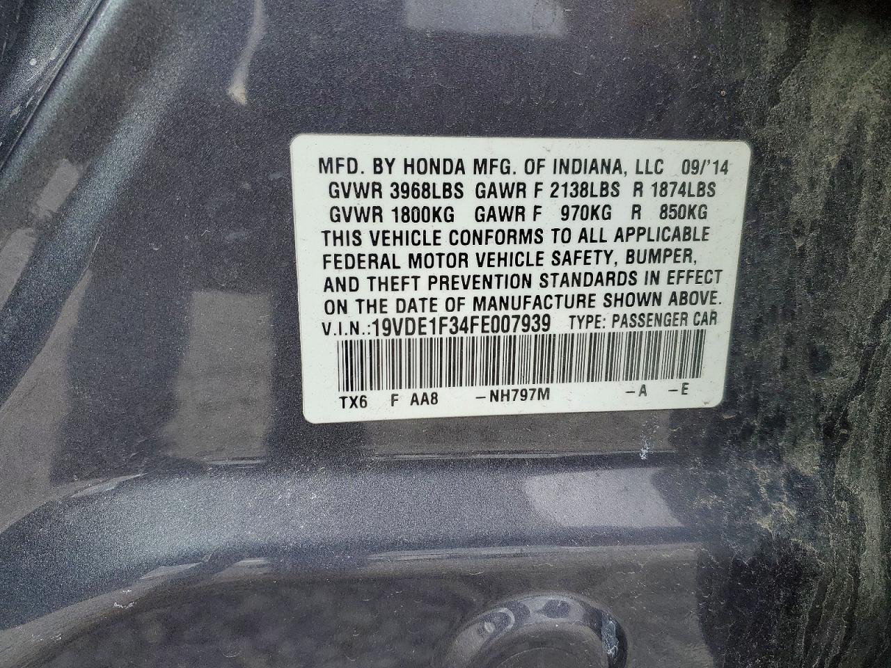 2015 ACURA ILX 20 photo 37