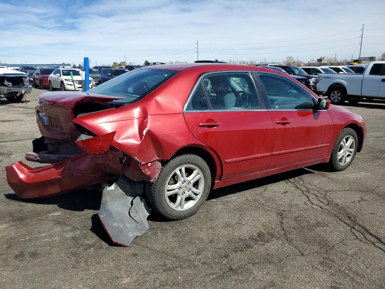 2007 HONDA ACCORD SE photo 5