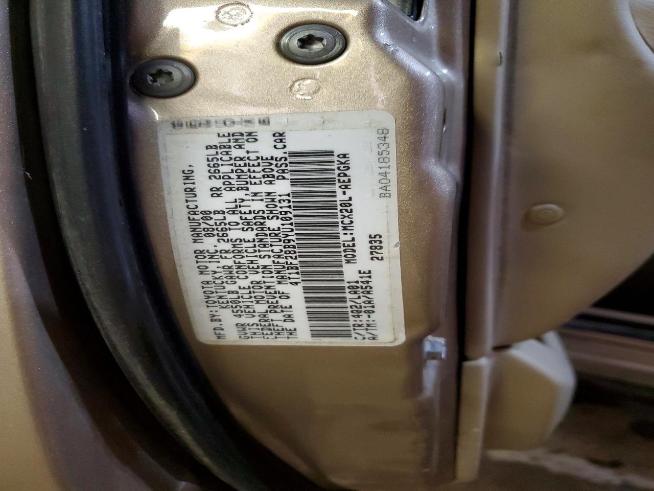2000 TOYOTA AVALON XLS photo 23