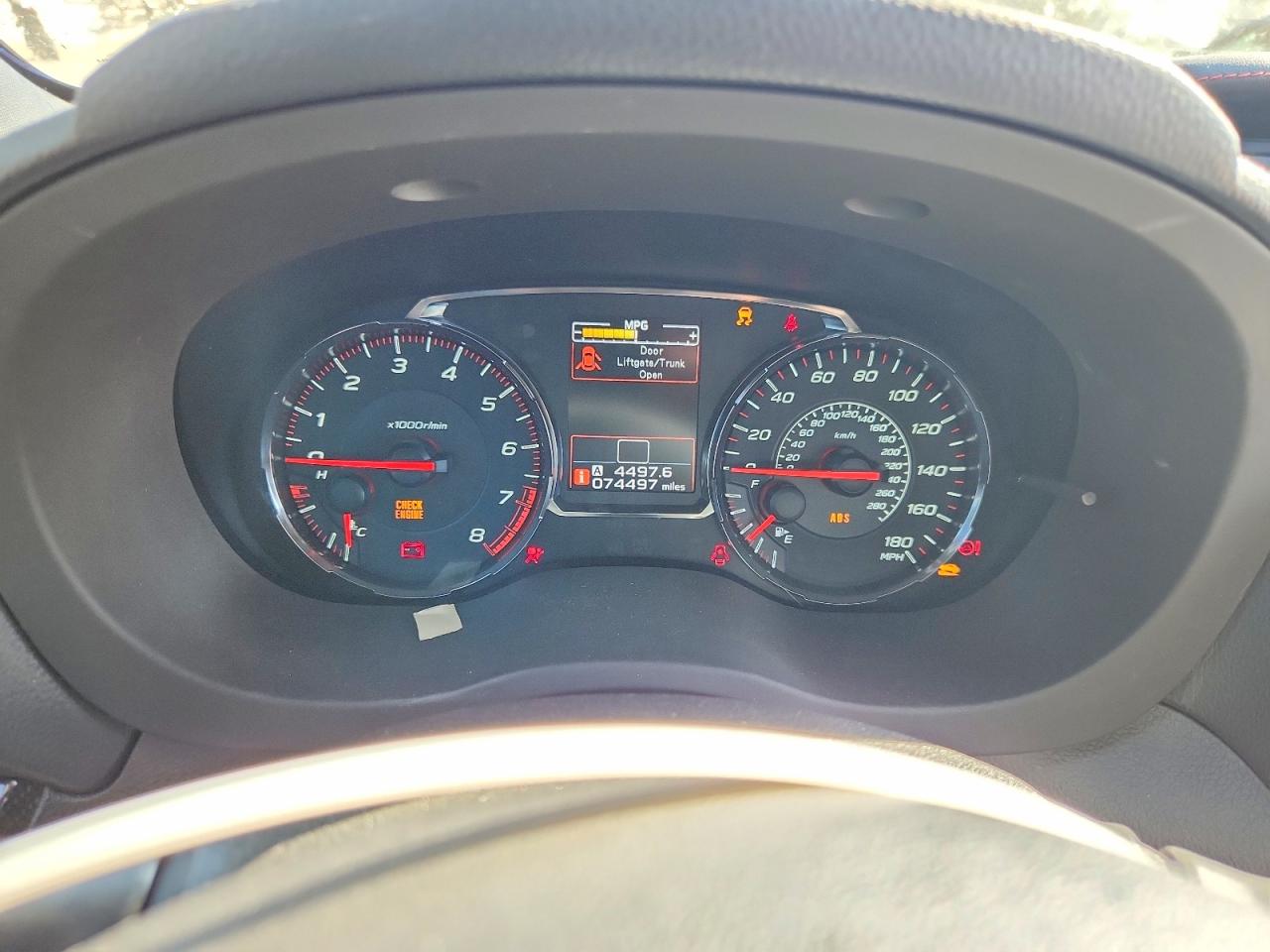 2018 SUBARU WRX photo 9