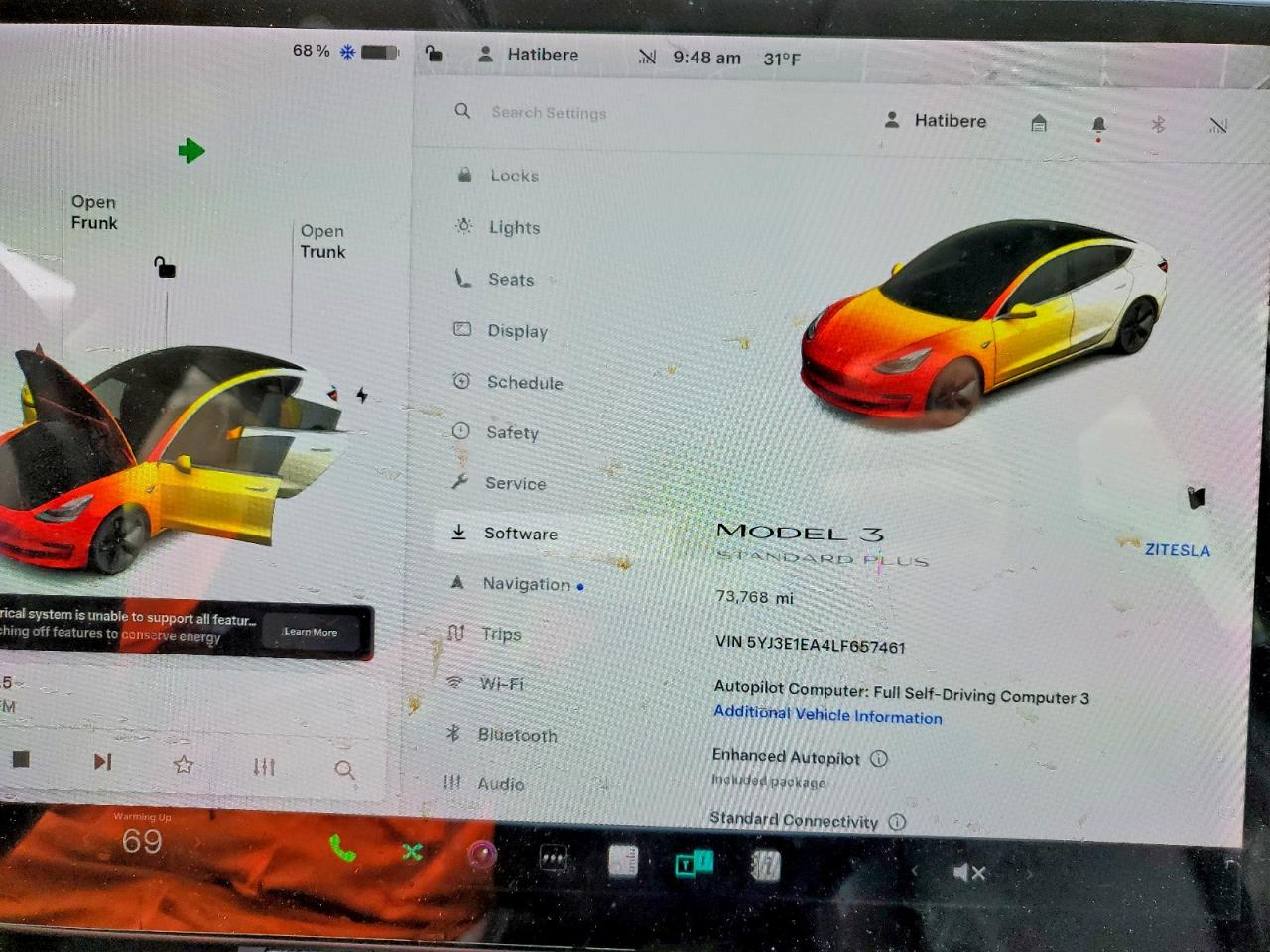 2020 TESLA MODEL 3 photo 9