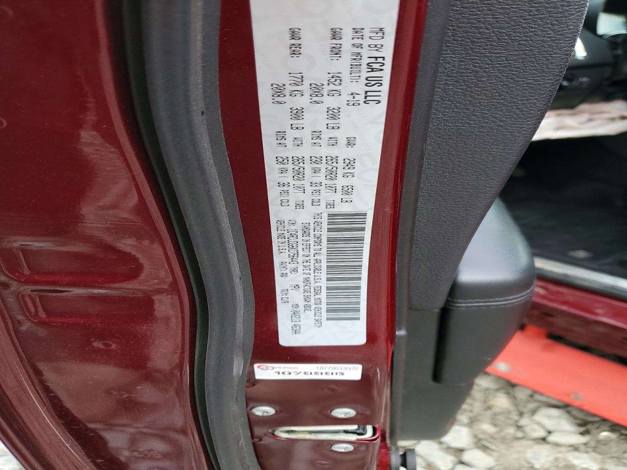 2019 DODGE DURANGO GT photo 13