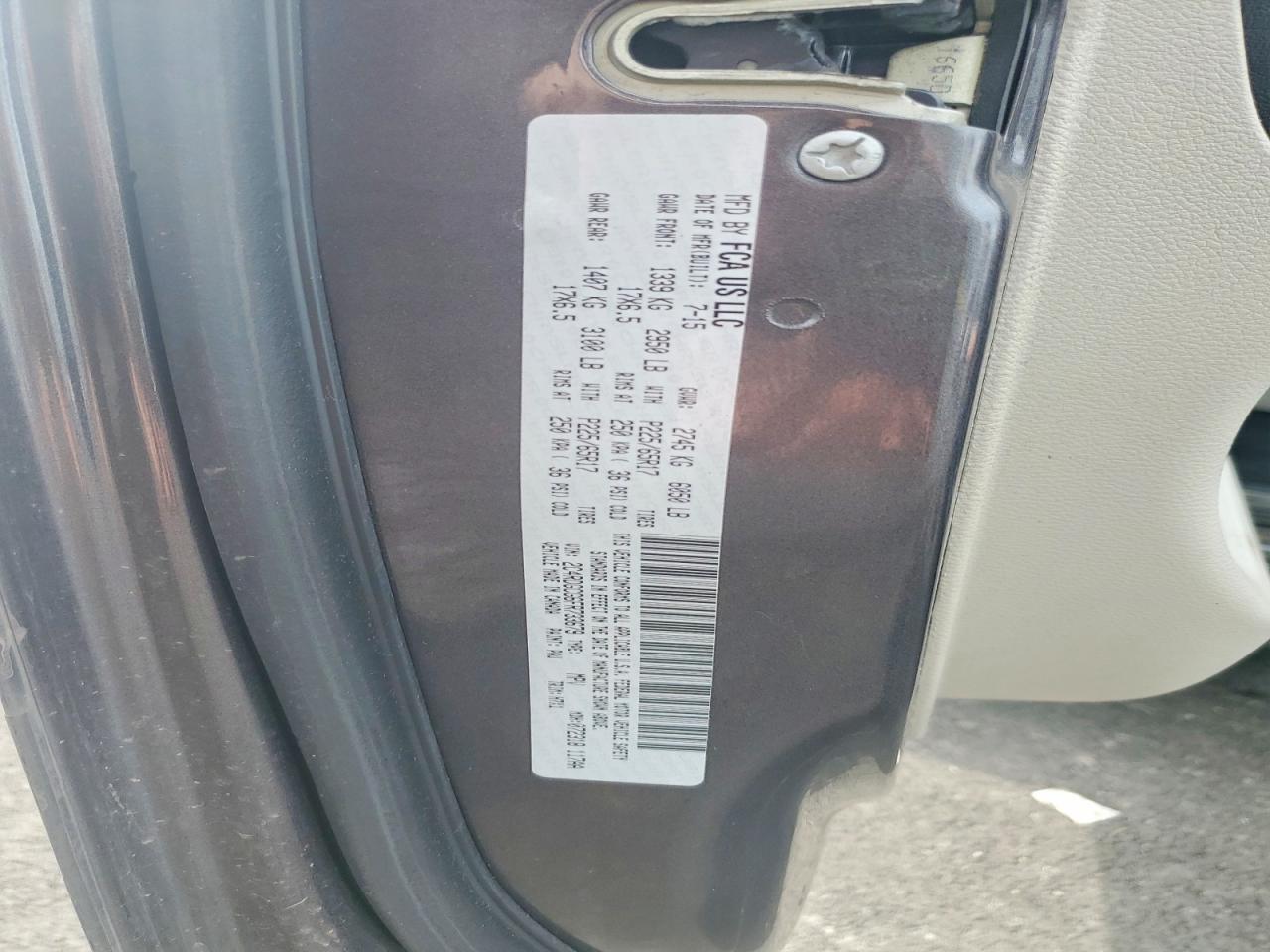 2015 DODGE GRAND CARAVAN SXT photo 12