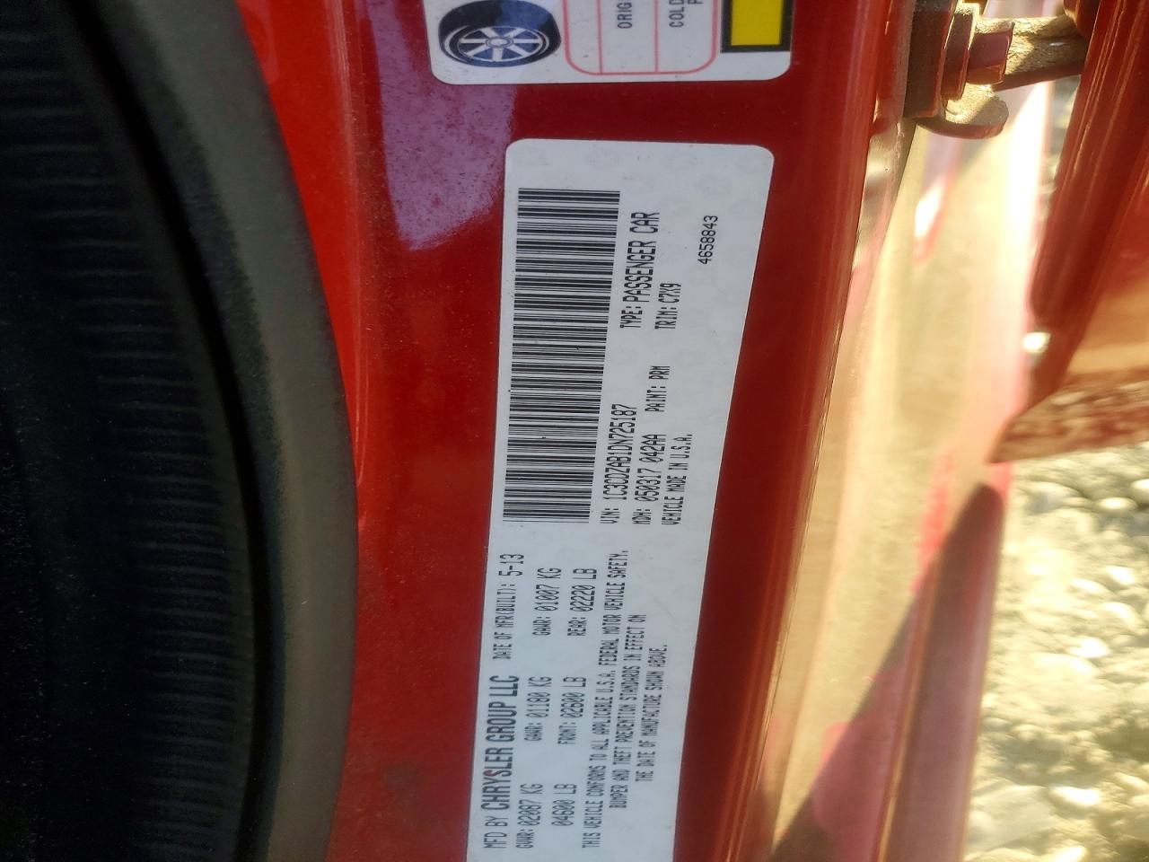 2013 DODGE AVENGER SE photo 23