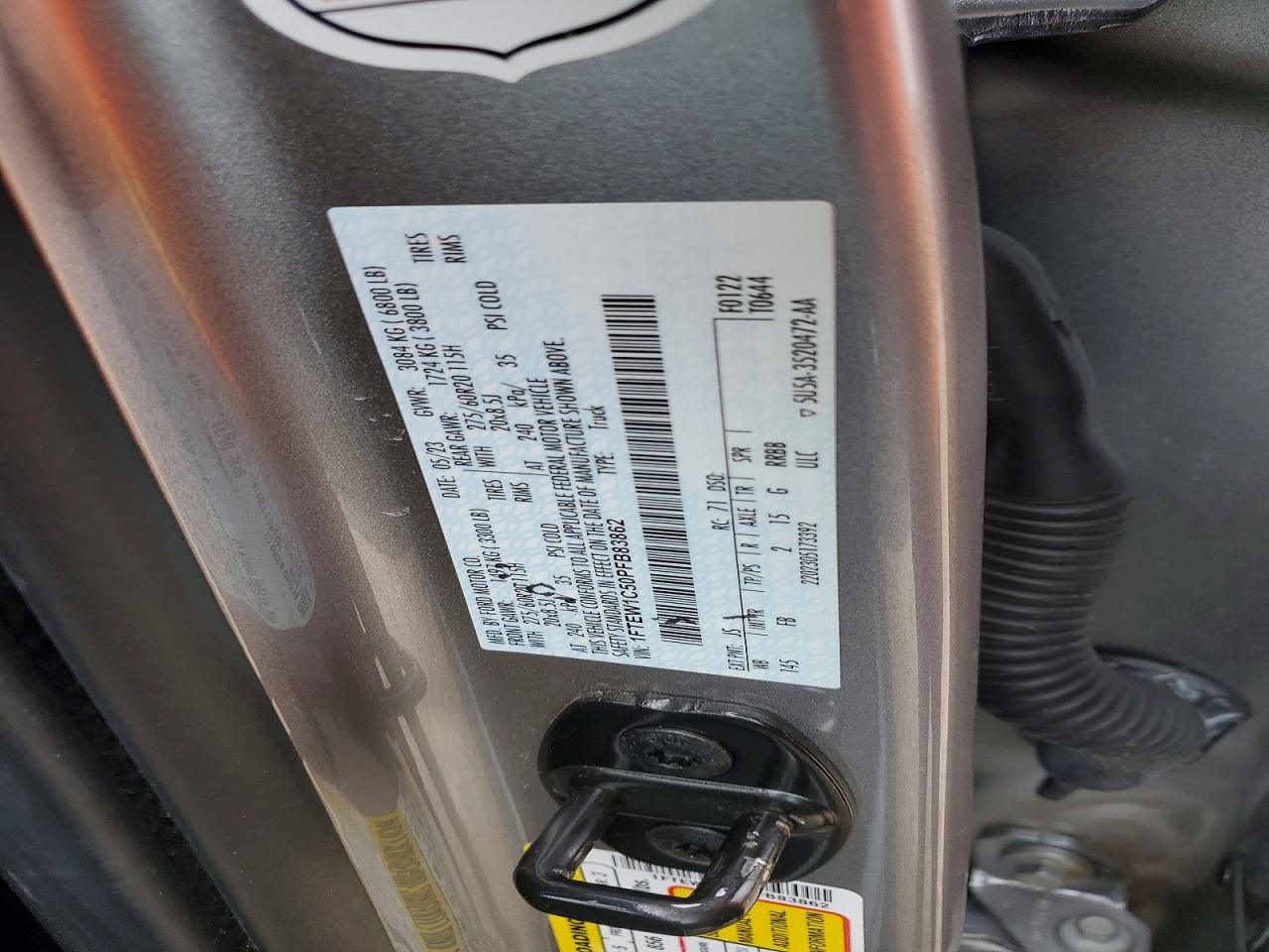 2023 FORD F150 SUPERCREW photo 12