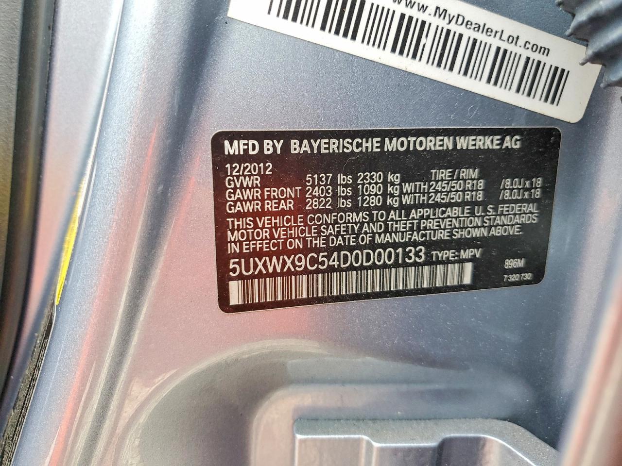 2013 BMW X3 XDRIVE28I photo 25