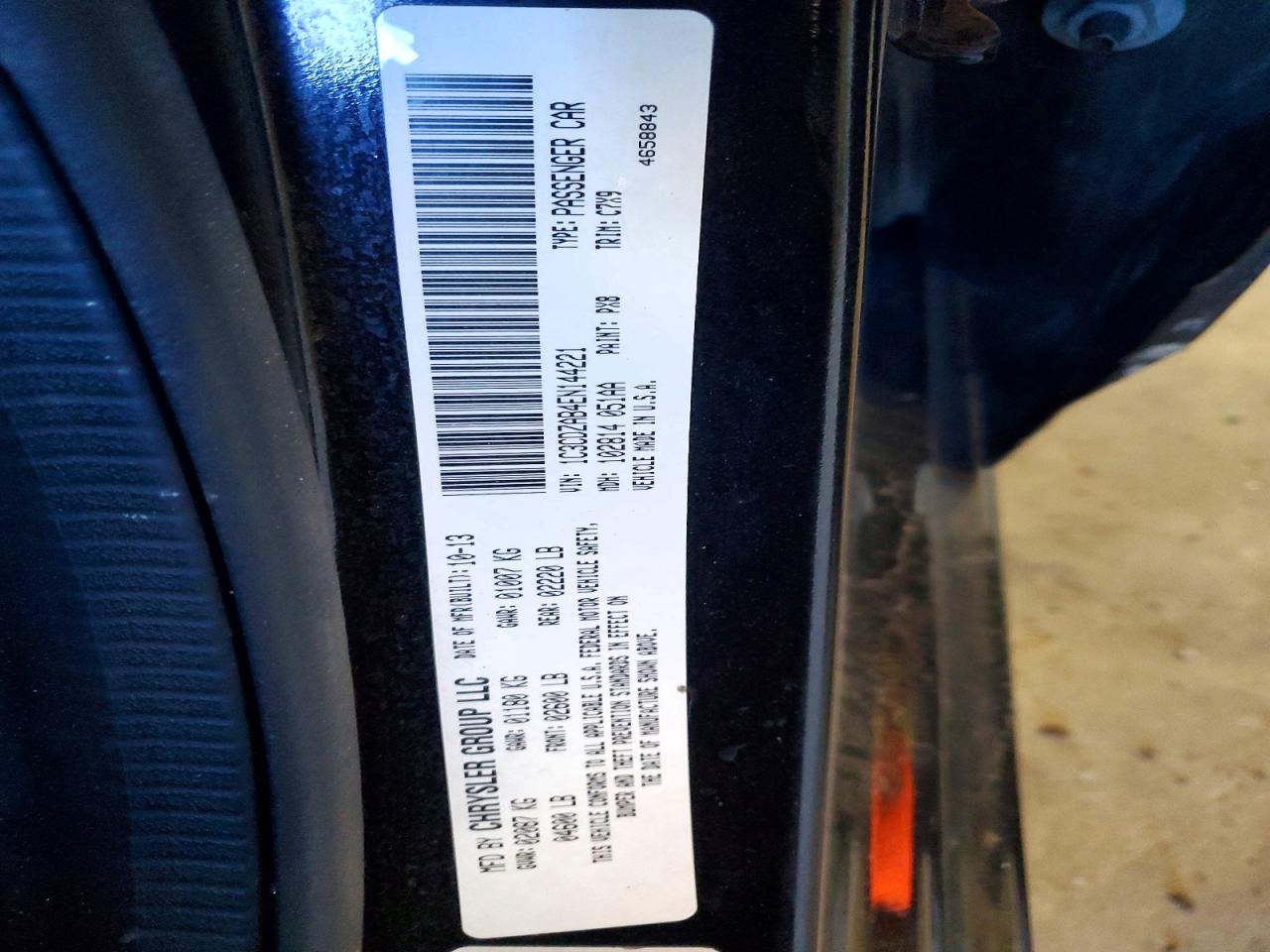 2014 DODGE AVENGER SE photo 12