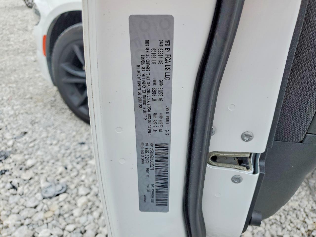 2018 DODGE CHARGER SXT photo 23