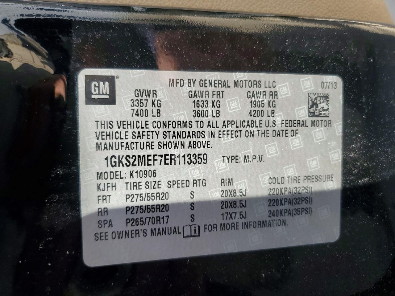 2014 GMC YUKON XL DENALI photo 13